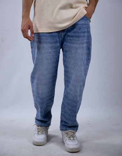 UNDNTFD-BAGGY JEANS