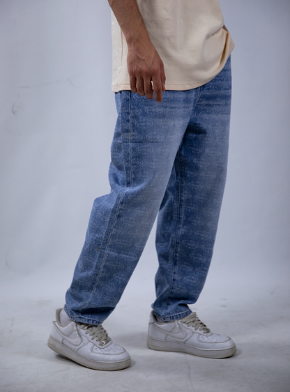 UNDNTFD-BAGGY JEANS